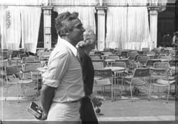 Avec sa mère, Venise 1968